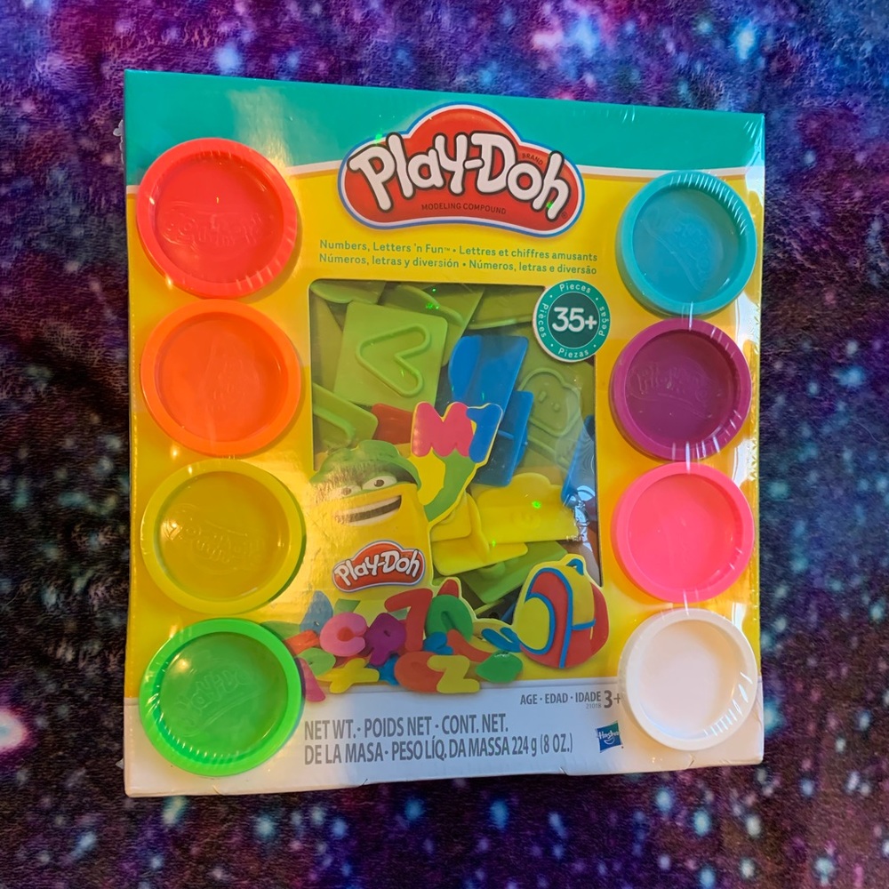 Brand New Play-Doh w/ Letters & Numbers